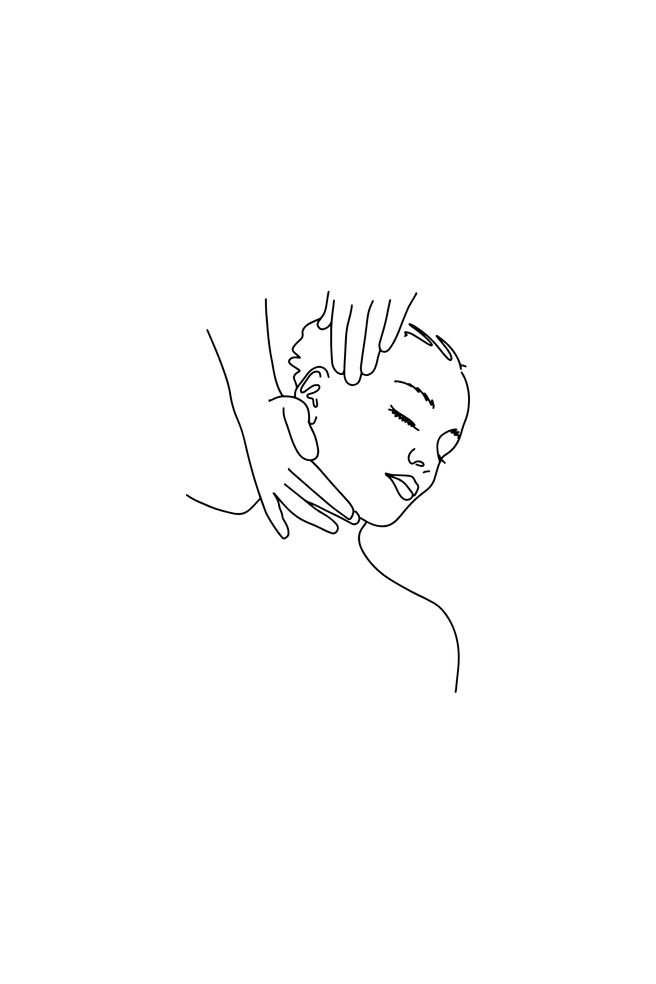 bas du visage