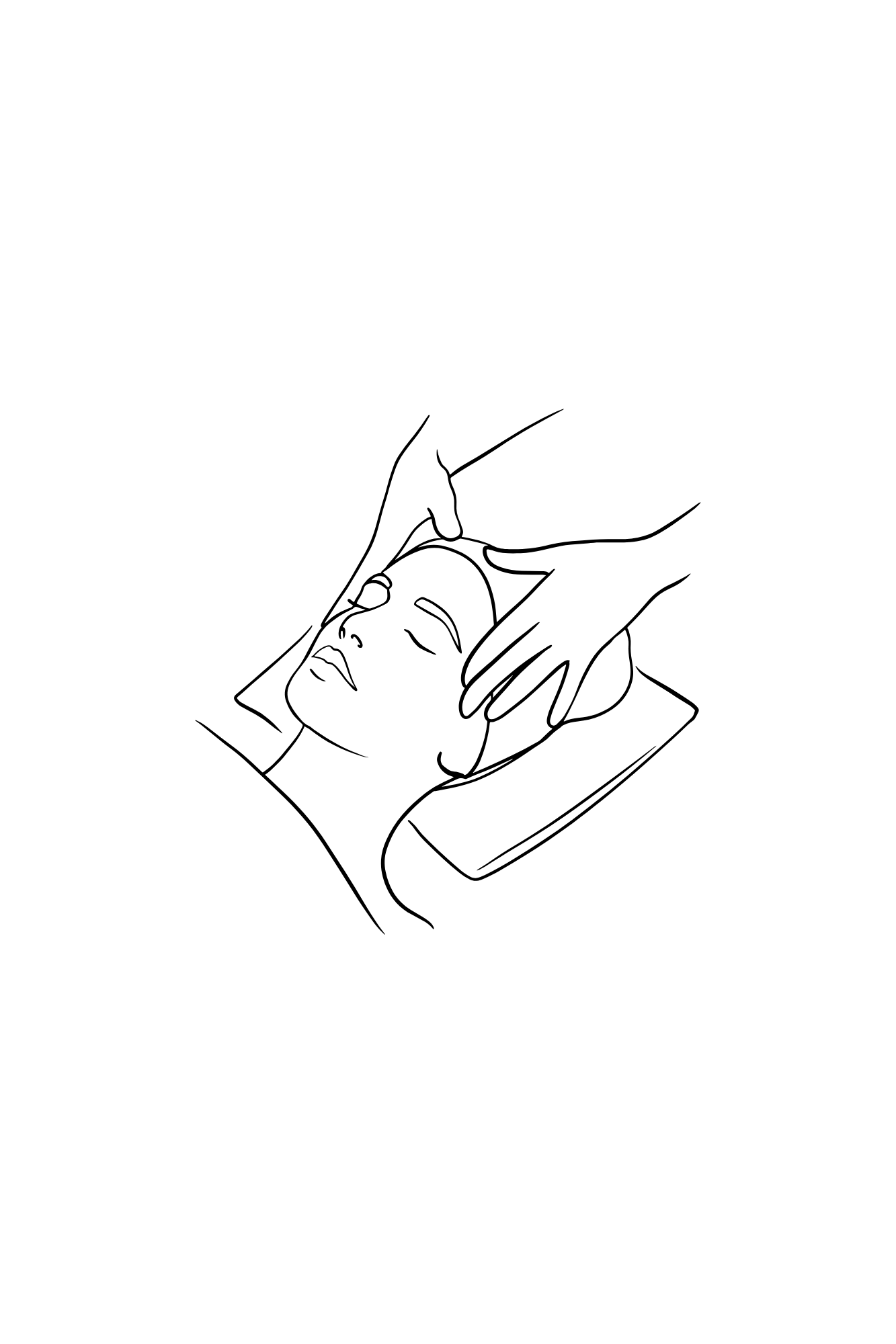 haut du visage